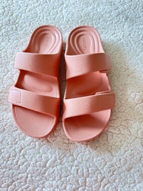 Aetrex, casual, pink, sandals, size 7, never worn